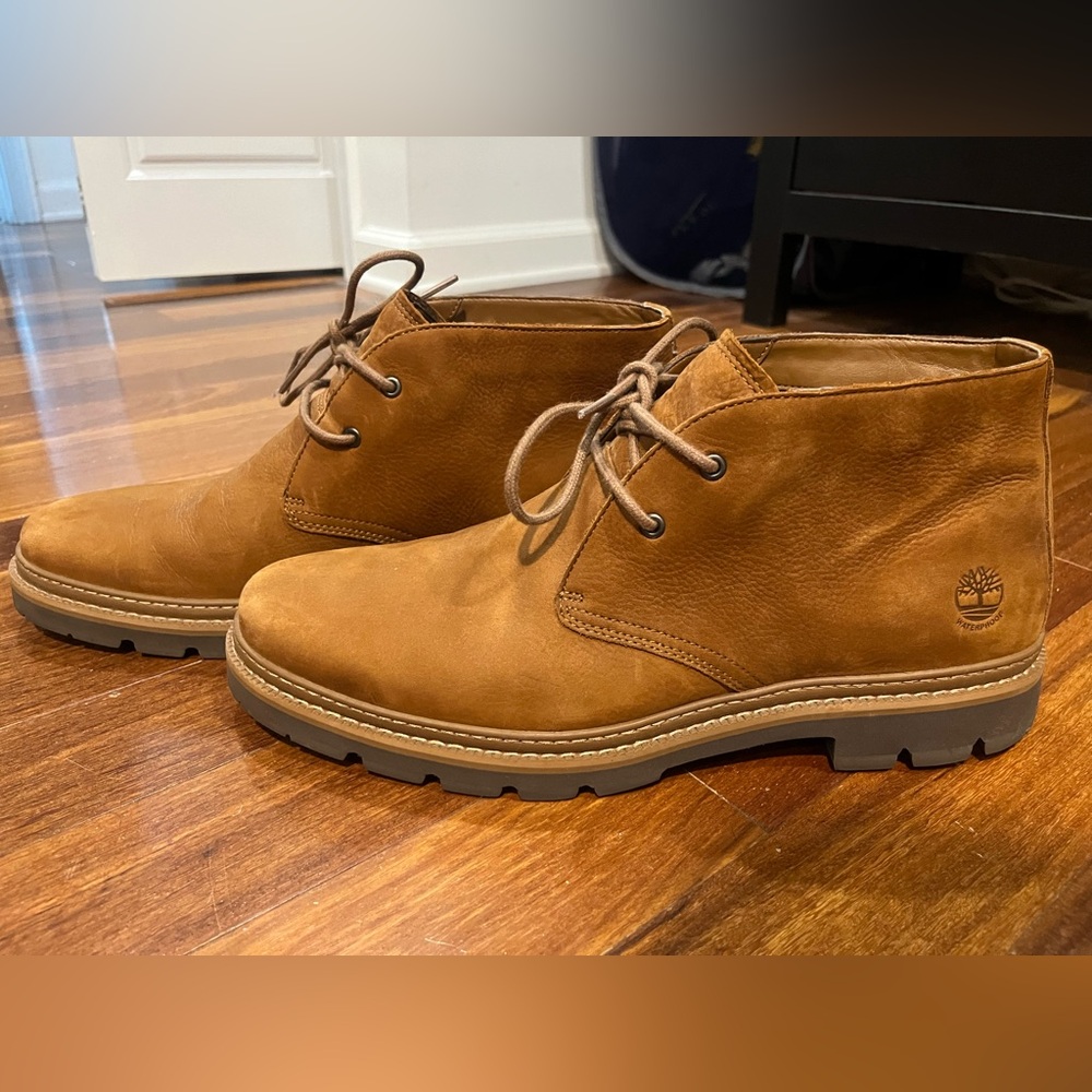 Timberland Port Union Waterproof Chukka 'Rust Nubuck'